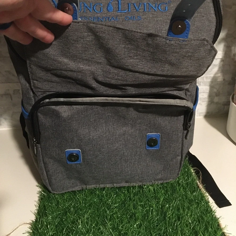 Young Living Canvas Essential Oils Backpack Laptop bag